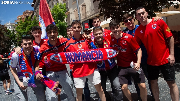 Los Numantinos toman Teruel