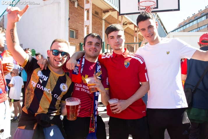 Recibimiento al CD Numancia en Teruel