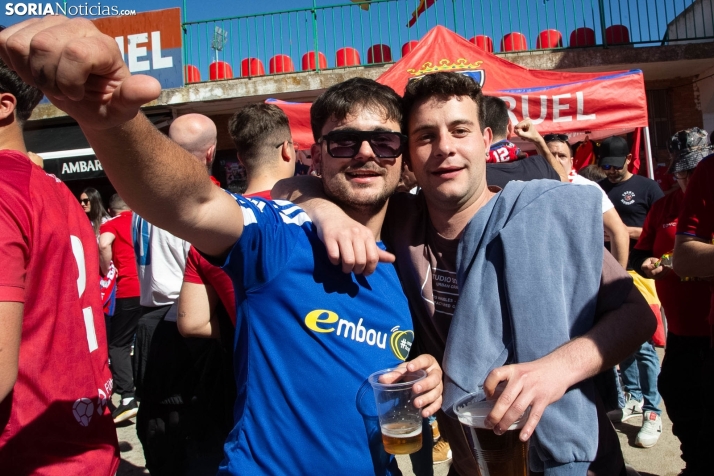 Recibimiento al CD Numancia en Teruel