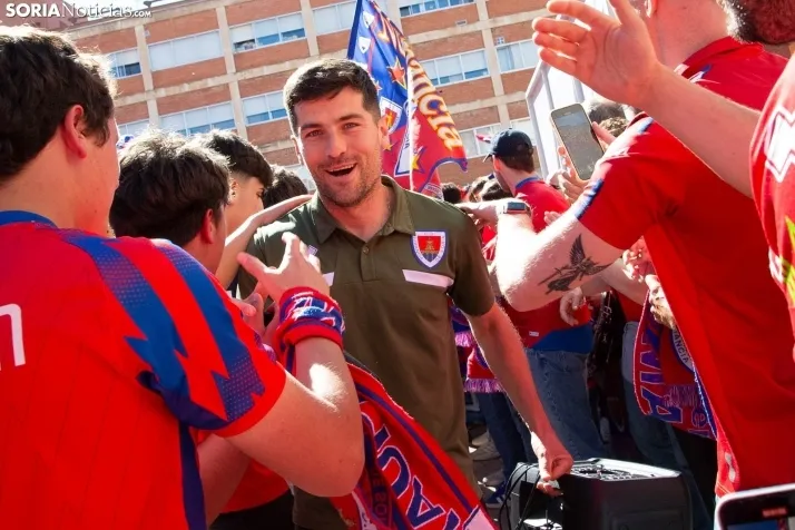 Recibimiento al CD Numancia en Teruel