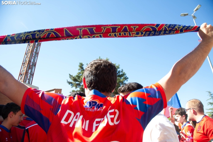 Recibimiento al CD Numancia en Teruel