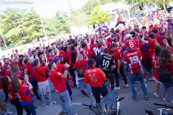 Recibimiento al CD Numancia en Teruel