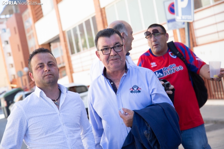 Recibimiento al CD Numancia en Teruel