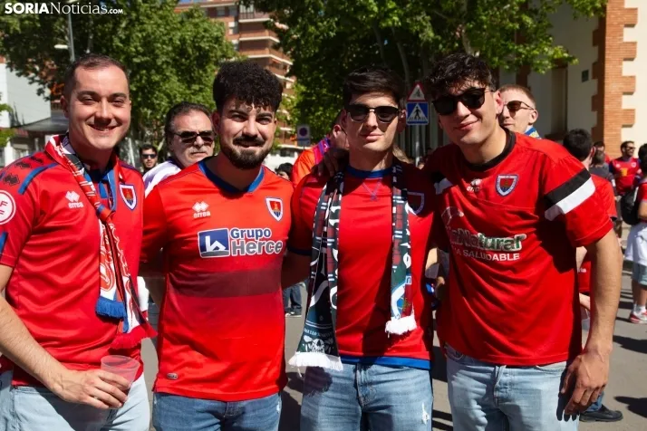 Recibimiento al CD Numancia en Teruel