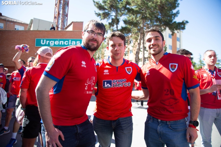 Recibimiento al CD Numancia en Teruel