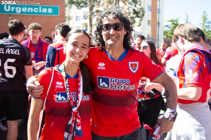 Recibimiento al CD Numancia en Teruel