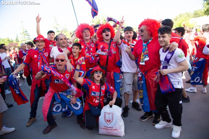 Recibimiento al CD Numancia en Teruel