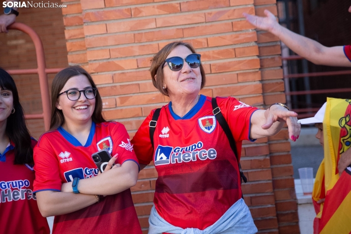 Recibimiento al CD Numancia en Teruel