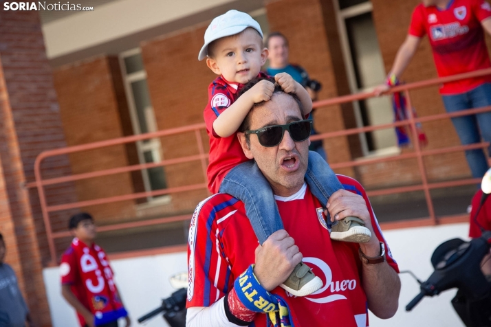 Recibimiento al CD Numancia en Teruel