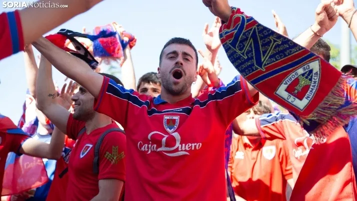 Recibimiento al CD Numancia en Teruel