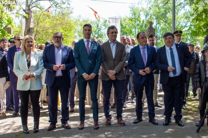 Inauguración de la Feria de Muestras de Almazán. /María Sierra