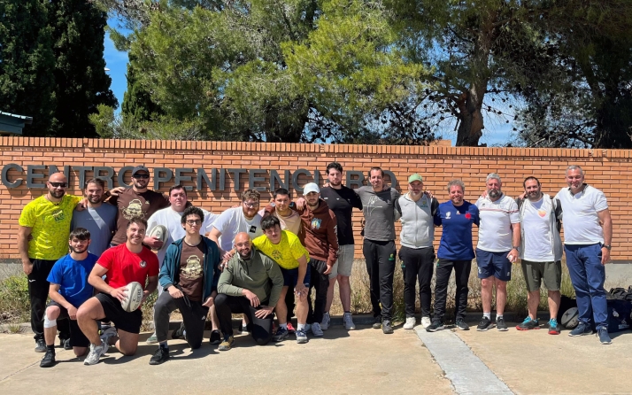 El rugby soriano cierra la temporada con victoria en un partido muy especial