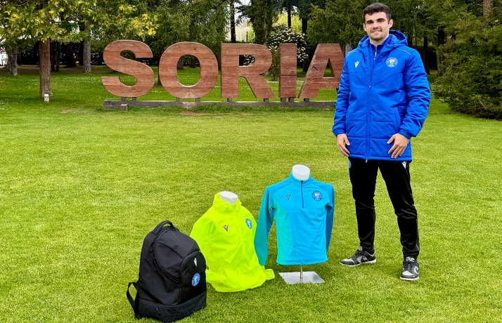 El CD Calasanz de Soria ‘ficha’ a Macron para las indumentaria deportiva