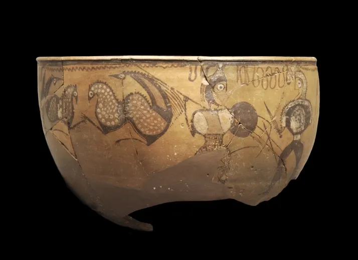 Vaso de los guerreros. /Jta.