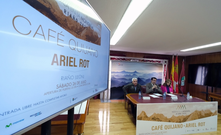 Los leoneses Café Quijano y el incombustible Ariel Rot tocarán sus grandes éxitos en Música en la Montaña