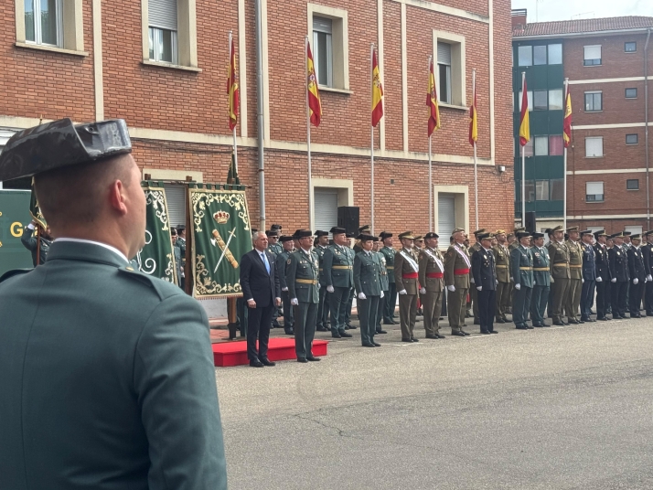 La Guardia Civil cumple 181 años y Castilla y León le agradece su labor