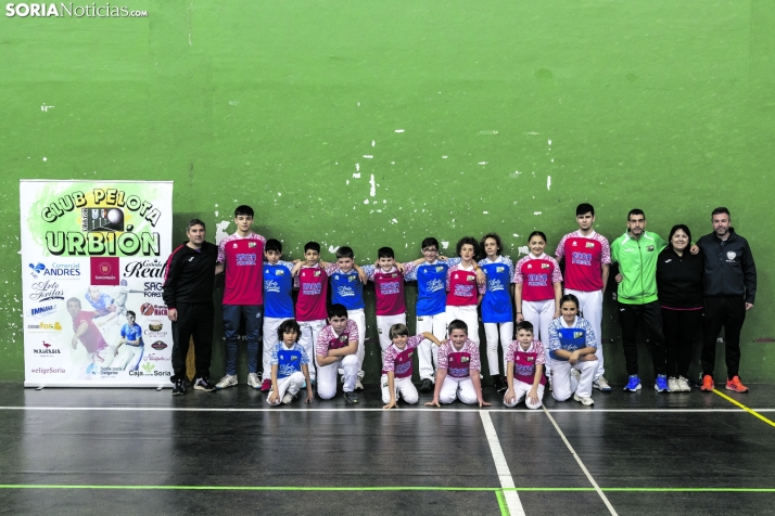 La piedra angular del Club Pelota Urbión: su prolífera cantera