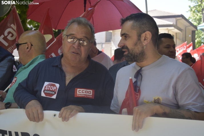 Concentración por el empleo en Ágreda. 