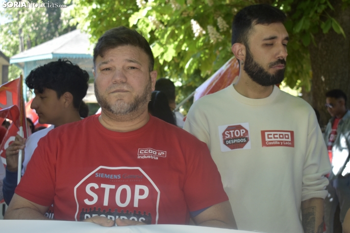 Concentración por el empleo en Ágreda. 