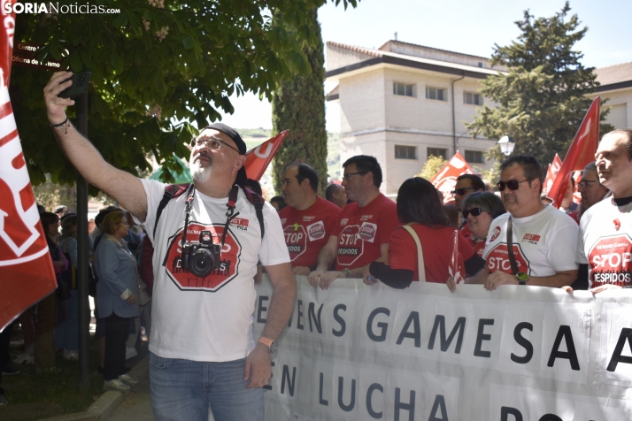 Concentración por el empleo en Ágreda. 
