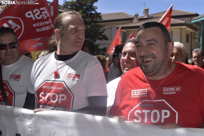 Concentración por el empleo en Ágreda. 