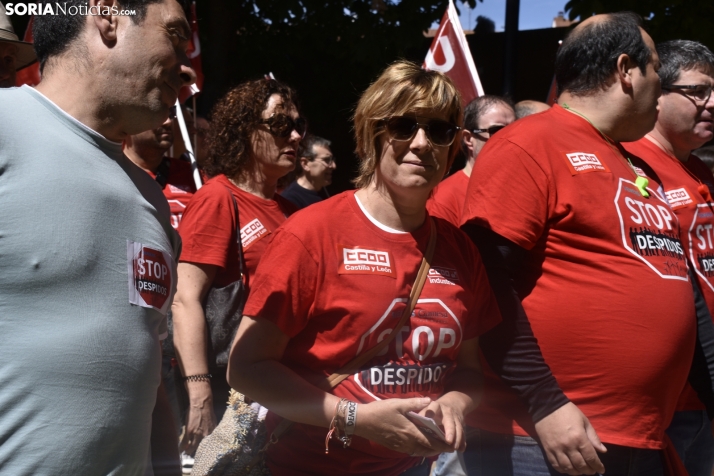 Concentración por el empleo en Ágreda. 