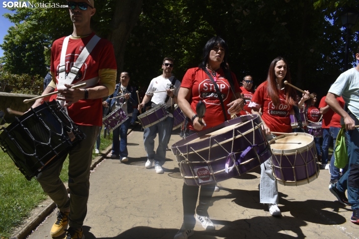 Concentración por el empleo en Ágreda. 