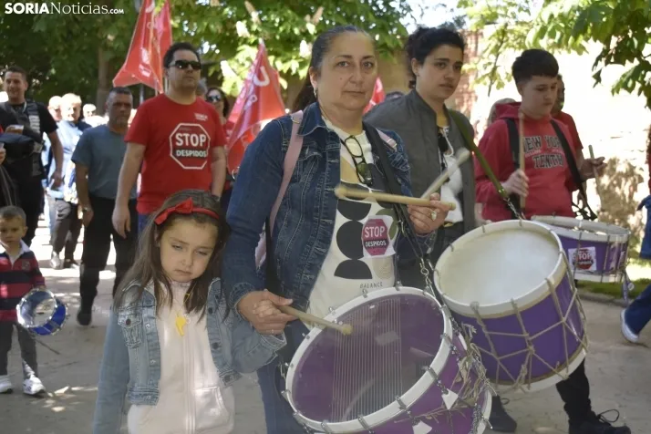 Concentración por el empleo en Ágreda. 