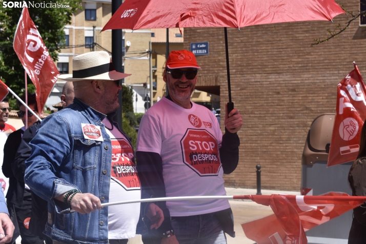 Concentración por el empleo en Ágreda. 