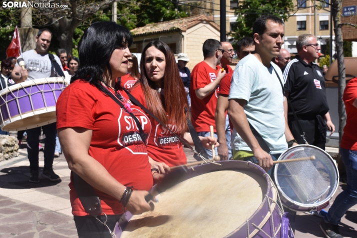 Concentración por el empleo en Ágreda. 