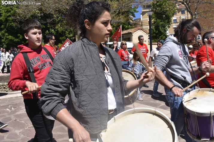 Concentración por el empleo en Ágreda. 