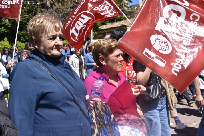 Concentración por el empleo en Ágreda. 