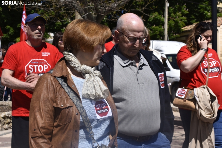 Concentración por el empleo en Ágreda. 