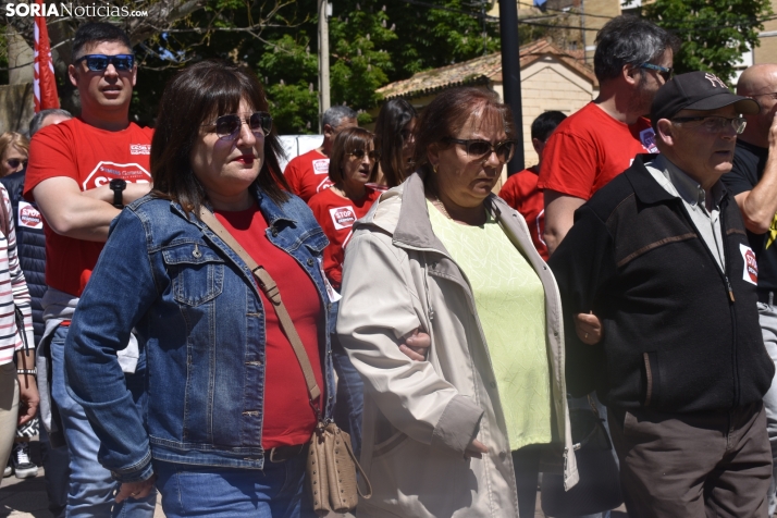Concentración por el empleo en Ágreda. 