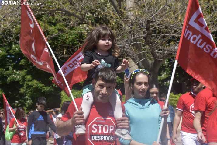 Concentración por el empleo en Ágreda. 