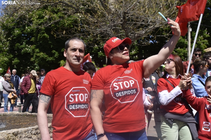 Concentración por el empleo en Ágreda. 