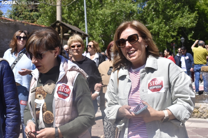 Concentración por el empleo en Ágreda. 