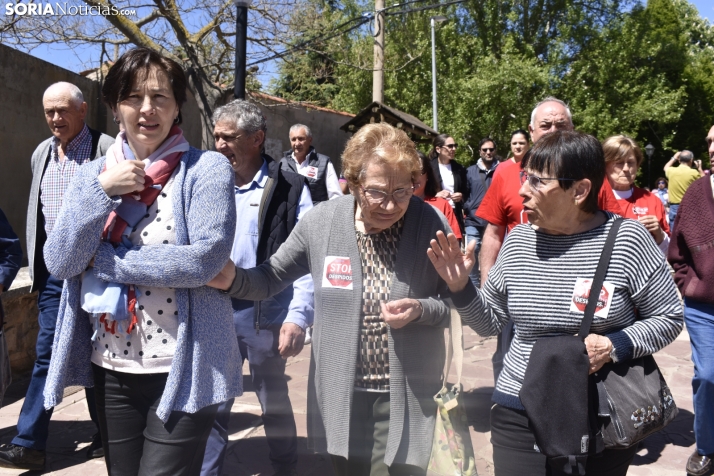 Concentración por el empleo en Ágreda. 