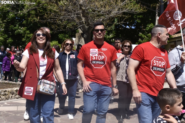 Concentración por el empleo en Ágreda. 