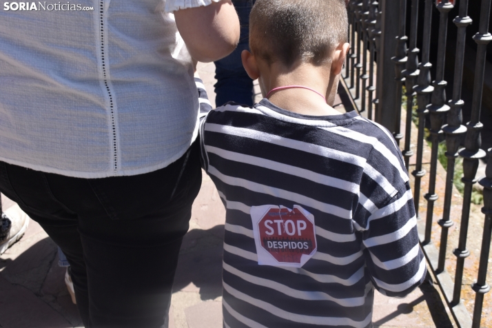 Concentración por el empleo en Ágreda. 