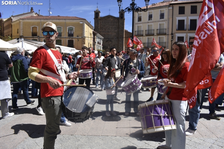 Concentración por el empleo en Ágreda. 