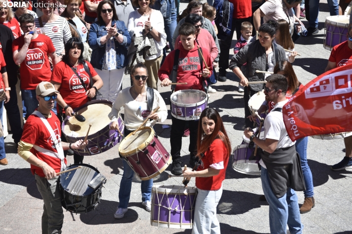 Concentración por el empleo en Ágreda. 