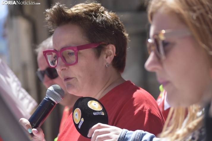 Concentración por el empleo en Ágreda. 