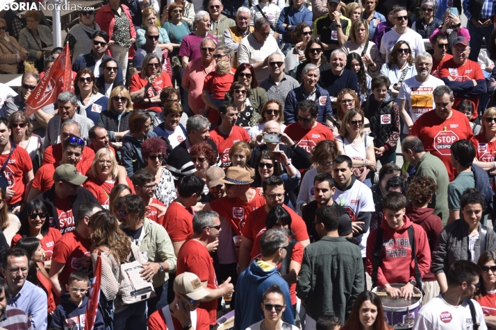 Concentración por el empleo en Ágreda. 