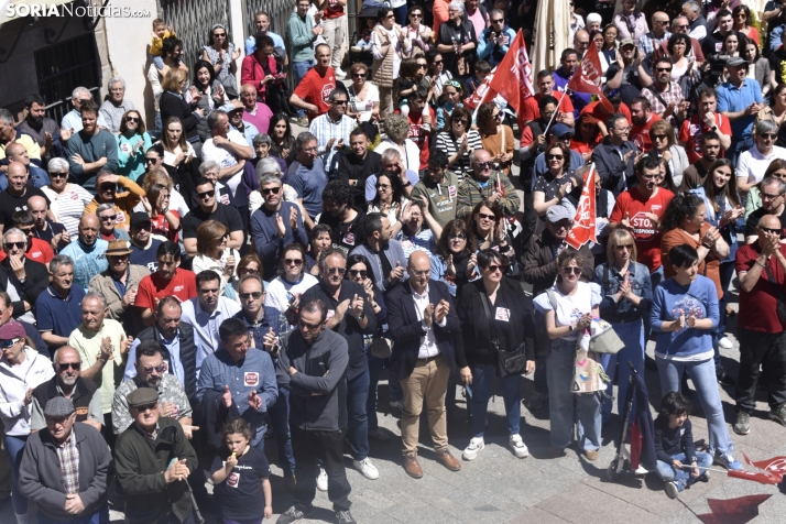 Concentración por el empleo en Ágreda. 