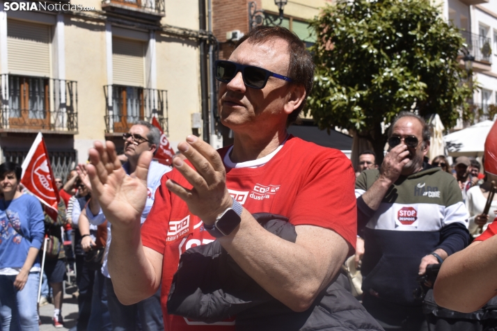 Concentración por el empleo en Ágreda. 