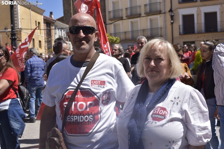 Concentración por el empleo en Ágreda. 