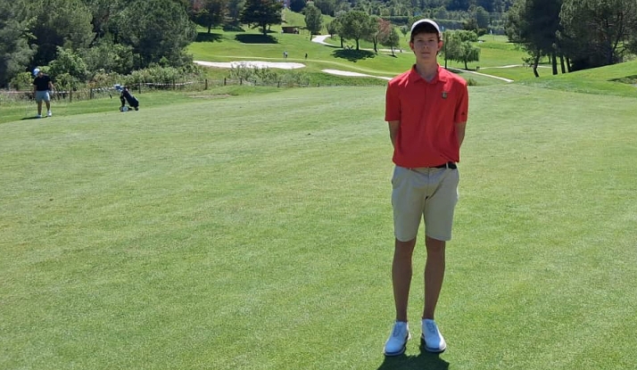 Miguel López compite da partir de mañana en el Nacional Amateur Match Play-Copa Puerta de Hierro de golf