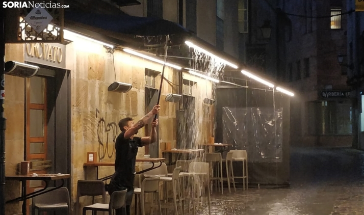 Más lluvias y más tormentas en Soria