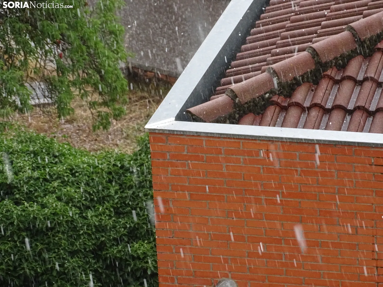 Foto 11 - El granizo vuelve con fuerza a la capital